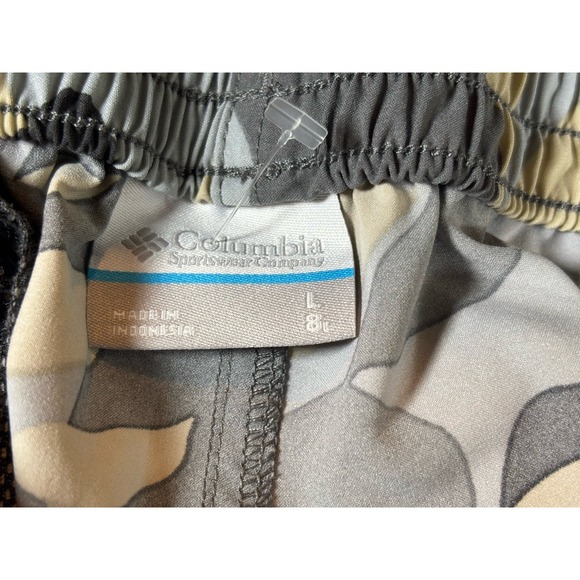 Columbia Men's Green Graphic Print Swim Shorts Size L - Picture 7 of 7